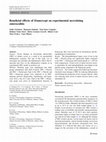 Research paper thumbnail of Beneficial effects of Etanercept on experimental necrotizing enterocolitis