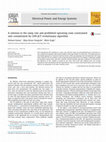 Research paper thumbnail of A solution to the ramp rate and prohibited operating zone constrained unit commitment by GHS-JGT evolutionary algorithm, ( Elsevier, Electrical Power and Energy Systems)