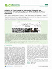 Research paper thumbnail of Influence of Cross-Linking on the Physical Properties and Cytotoxicity of Polyhydroxyalkanoate (PHA) Scaffolds for Tissue Engineering