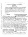 Research paper thumbnail of Tunable thermopower in a graphene-based topological insulator