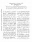 Research paper thumbnail of Nonlinear σ-model study of magnetic dephasing in a mesoscopic spin glass