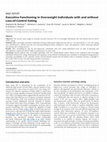 Research paper thumbnail of Executive Functioning in Overweight Individuals with and without Loss-of-Control Eating