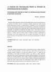 Research paper thumbnail of La posición del psicoanálisis frente al proceso de interiorización en Occidente