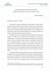 Research paper thumbnail of ¿Es el psicoanálisis una práctica de la libertad? Diálogos entre Foucault y Lacan sobre el sujeto y la verdad