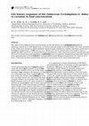 Research paper thumbnail of Life history responses of the cladoceran Ceriodaphnia cf. dubia to variation in food concentration