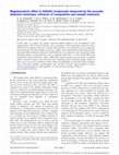 Research paper thumbnail of Magnetocaloric effect in GdGeSi compounds measured by the acoustic detection technique: Influence of composition and sample treatment