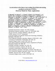 Research paper thumbnail of Acceleration in the linear non-scaling fixed field alternating gradient accelerator EMMA, Electron Model for Many Applications