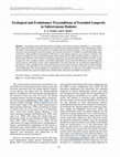 Research paper thumbnail of Ecological and Evolutionary Preconditions of Extended Longevity in Subterranean Rodents