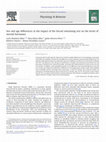 Research paper thumbnail of Sex and age differences in the impact of the forced swimming test on the levels of steroid hormones