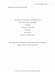 Research paper thumbnail of The Evolving Virtual Relationships: A Longitudinal Analysis of Player Social Networks in a Large MMOG