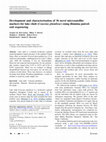 Research paper thumbnail of Development and characterization of 36 novel microsatellite markers for lake chub (Couesius plumbeus) using illumina paired-end sequencing