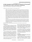 Research paper thumbnail of In Silico Assessment of Adverse Effects of a Large Set of 6-Fluoroquinolones Obtained from a Study of Tuberculosis Chemotherapy