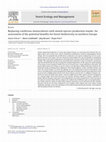 Research paper thumbnail of Replacing coniferous monocultures with mixed-species production stands: An assessment of the potential benefits for forest biodiversity in northern Europe