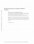 Research paper thumbnail of Periodic orbit theory of strongly anomalous transport