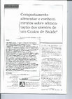 Research paper thumbnail of Comportamento alimentar e conhecimentos sobre alimentação dos utentes de um Centro de Saúde