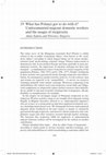 Research paper thumbnail of Safuta, A. & Degavre, F. (2013), "What has Polanyi got to do with it? Undocumented migrant domestic workers and the usages of reciprocity" in Oso, Laura & Ribas Mateos, Natalia (eds.), The International Handbook On Gender, Migration And Transnationalism: Global and Development Perspectives