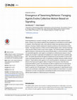 Research paper thumbnail of Emergence of Swarming Behavior: Foraging Agents Evolve Collective Motion Based on Signaling