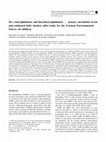 Research paper thumbnail of Di-n-butylphthalate and butylbenzylphthalate — urinary metabolite levels and estimated daily intakes: pilot study for the German Environmental Survey on children