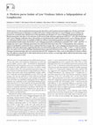 Research paper thumbnail of A Theileria parva Isolate of Low Virulence Infects a Subpopulation of Lymphocytes