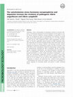 Research paper thumbnail of The catecholamine stress hormones norepinephrine and dopamine increase the virulence of pathogenic Vibrio anguillarum and Vibrio campbellii