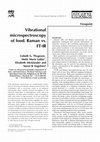 Research paper thumbnail of Vibrational microspectroscopy of food. Raman vs. FT-IR