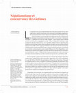 Research paper thumbnail of Négationnisme et concurrence des victimes