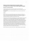 Research paper thumbnail of Doing more with less through integrated and symbiotic solutions: Use of product-service systems for resource efficient regional development