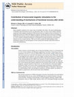 Research paper thumbnail of Contribution of Transcranial Magnetic Stimulation to the Understanding of Functional Recovery Mechanisms After Stroke