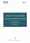 Research paper thumbnail of Donald Trump beszéde - Egy létező külpolitikai stratégia?