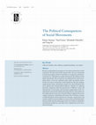 Research paper thumbnail of The Political Consequences of Social Movements