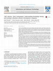 Research paper thumbnail of 'Old' Theories, 'New' Technologies: Understanding Knowledge Sharing and Learning in Brazilian Software Development Companies