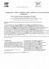 Research paper thumbnail of Cytogenetic study of buffalo under pollution of environmental conditions