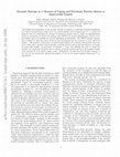 Research paper thumbnail of Dynamic entropy as a measure of caging and persistent particle motion in supercooled liquids