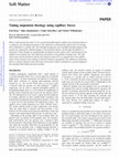 Research paper thumbnail of Tuning suspension rheology using capillary forces