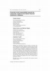 Research paper thumbnail of Corporate social responsibility towards the community: evidence from Islamic financial institutions in Malaysia