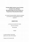 Research paper thumbnail of The Early–Middle Cambrian Láncara Formation (Cantabrian Zone, NW-Spain): Micropalaeontology and Facies Evolution of a