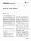 Research paper thumbnail of A cost-effective interactive 3D virtual reality system applied to military live firing training