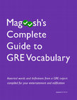 Research paper thumbnail of Magoosh GRE Vocab eBook