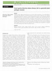 Research paper thumbnail of Forest species diversity reduces disease risk in a generalist plant pathogen invasion