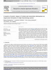 Research paper thumbnail of A matter of words: Impact of verbal and nonverbal information on impression formation in high-functioning autism