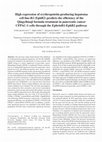 Research paper thumbnail of High expression of erythropoietin-producing hepatoma cell line-B2 (EphB2) predicts the efficiency of the Qingyihuaji formula treatment in pancreatic cancer CFPAC-1 cells through the EphrinB1-EphB2 pathway