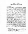 Research paper thumbnail of Woolf's Other: The University in Her Eye