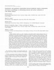 Research paper thumbnail of Quantitative and qualitative relationships between planktonic diatom communities and diatom assemblages in sedimenting material and surface sediments in Lake Baikal, Siberia