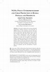 Research paper thumbnail of NGOs, Policy Entrepreneurship and Child Protection in Russia: Pitfalls and Prospects for Civil Society