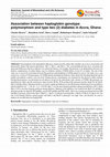 Research paper thumbnail of Association between haptoglobin genotype polymorphism and type two (2) diabetes in Accra, Ghana