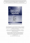 Research paper thumbnail of User acceptance of SMS-based e-government services: Differences between adopters and non-adopters