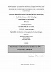 Research paper thumbnail of REPUBLIQUE ALGERIENNE DEMOCRATIQUE ET POPULAIRE Spécialité : Architecture et Conception des Systèmes Intégrés Réalisé par : Simulation et réalisation d'un modulateur AM sous l'outil LABVIEW