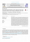 Research paper thumbnail of Three-dimensional kinematics of the scapula and trunk, and associated scapular muscle timing in individuals with stroke