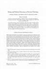 Research paper thumbnail of Voting and Political Discourse as Practical Theology: Catholics, Bishops, and Obama in the US Elections of 2008