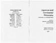 Research paper thumbnail of Conversations on an Ox Path: Introduction to Japanese and Continental Philosophy